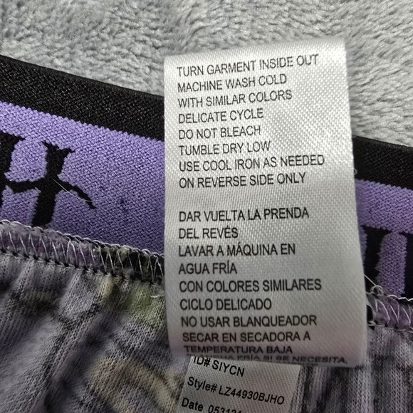 Disney‎ Hocus Pocus Lounge Sleep Pajama Pants 2X Plus Size Halloween - Picture 10 of 10